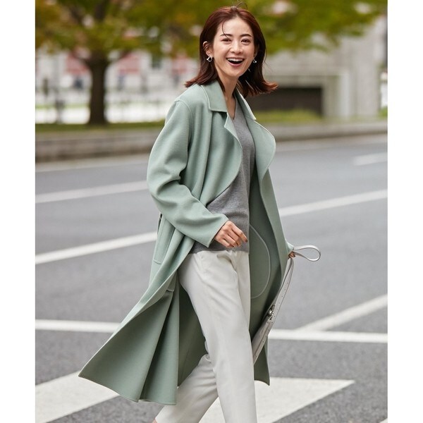 EZUMi ハウンドトゥース チェックコート 2018AW｜ジャケット/アウター