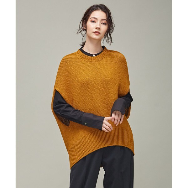 2021AW】Noble カシミヤタッチタートルネックプルオーバー