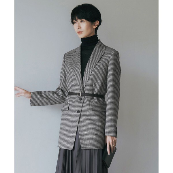 W／Ryチェック テーラードジャケット | ICB | マルイウェブチャネル