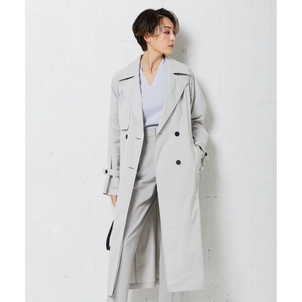新品 iCB 23SSメモリートレンチコート ライトグレー 44,990円 4 メモリートレンチ コート | ICB | マルイウェブチャネル