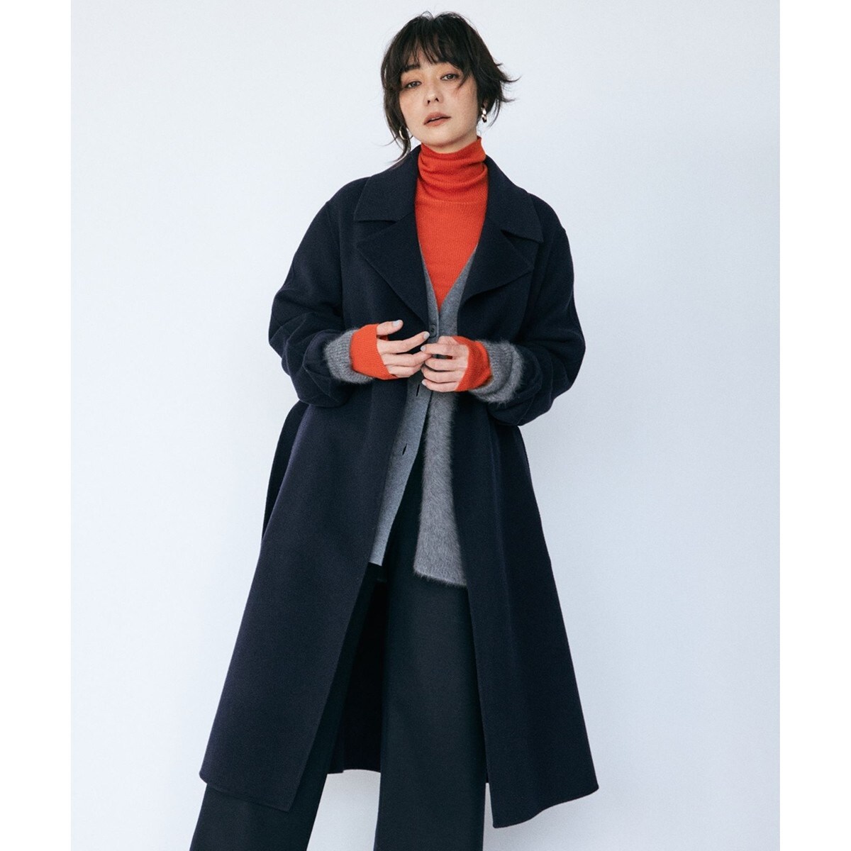 ICB ウールリバーコート ウールリバー ロングトレンチコート / ICB | ファッション通販