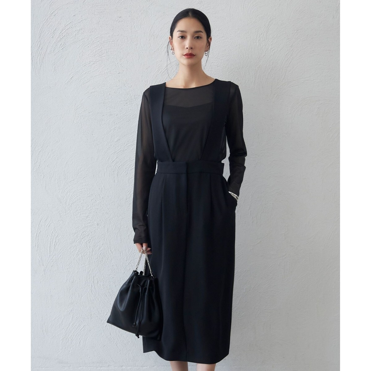 洗える】 ニットコンビジャガード ワンピース | ICB | マルイウェブ