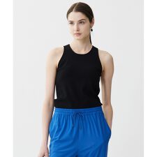 【洗える】VISスムースニットタンクトップ