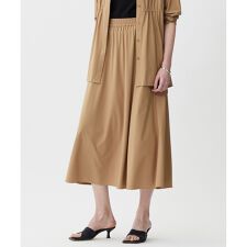 【WEB限定カラーあり・UVカット・接触冷感・速乾】マットスキューバ フレアスカート | ICB