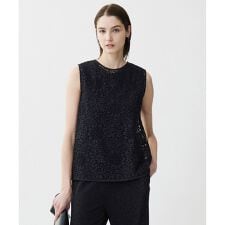 【洗える】 ナイロンコードレース ブラウス