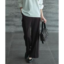 ICB(ICB)の【スマートバック仕様・洗える】ストレッチダブルサテン カーゴパンツ