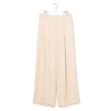 【WEB＆一部店舗限定】BrightCupraSatin ワイドパンツ