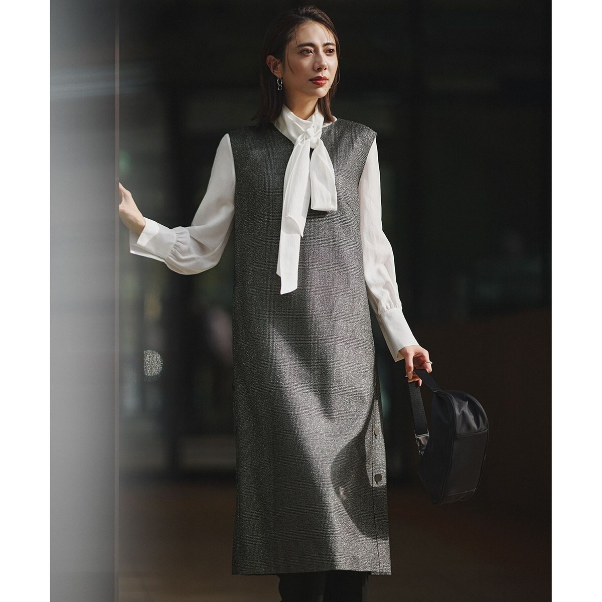 セットアップ対応・洗える】コットンコンプレッシャー ストレート