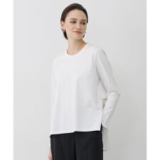 シフォンプリーツコンビ カットソー