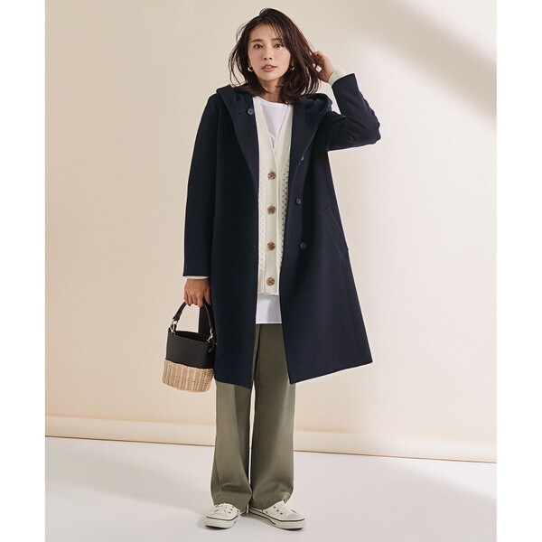 アンゴラビーバー フーデッドコート | Jプレス(J.PRESS) | マルイ