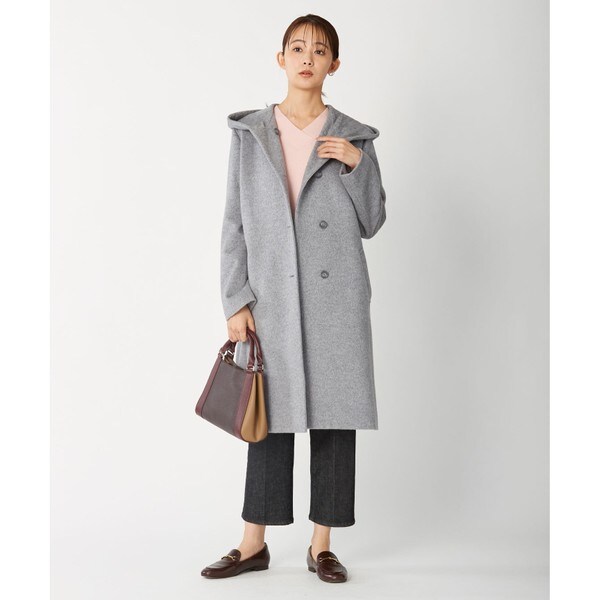 アンゴラビーバー フーデッドコート | Jプレス(J.PRESS) | マルイ