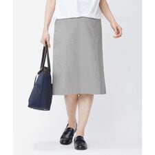 【洗える・撥水・防汚】コットンFITTYシャーク スカート