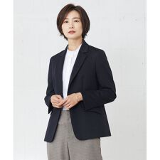 ジャージー テーラード ジャケット