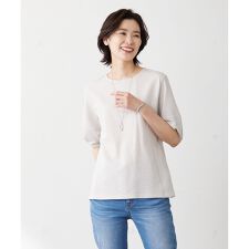 【WEB限定カラーあり・抗菌消臭・吸水速乾】サッカージャージー ボリュームスリーブ カットソー