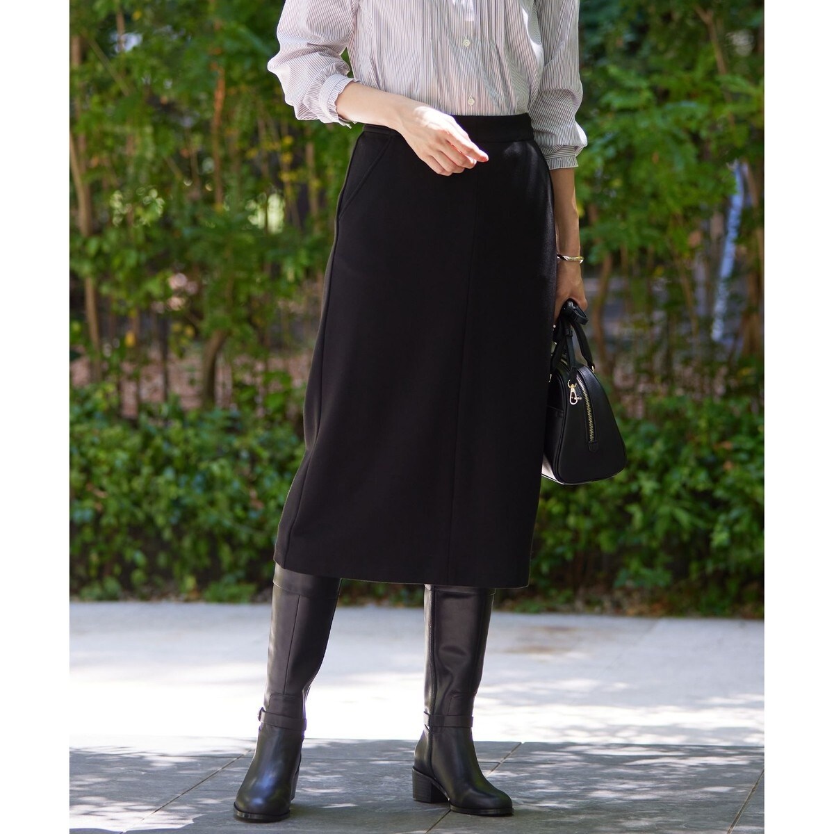 ジェイプレス　洗えるデュアルウォームポンチ スカート11未使用タグつき 洗える】デュアルウォームポンチ スカート | Jプレス(J.PRESS