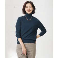【洗える】PRINCE タートルネック ニット