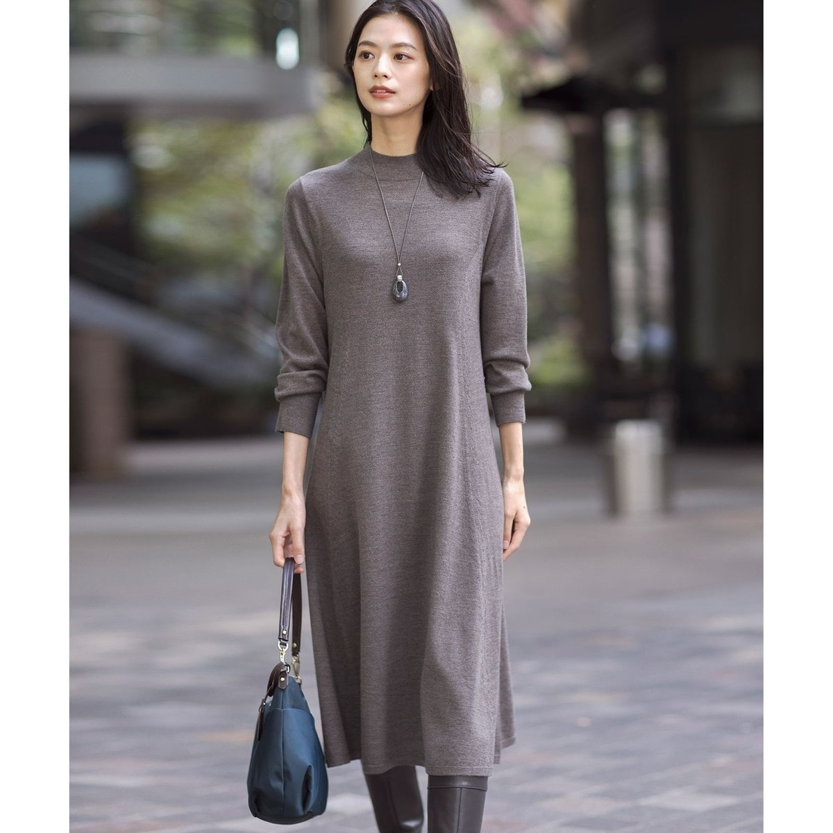 洗える】EASY WOOL ニット ワンピース | Jプレス(J.PRESS) | マルイ