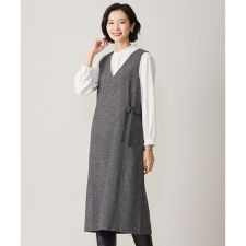 シルクネップ ツイード ジャンパースカート | Jプレス(J.PRESS 