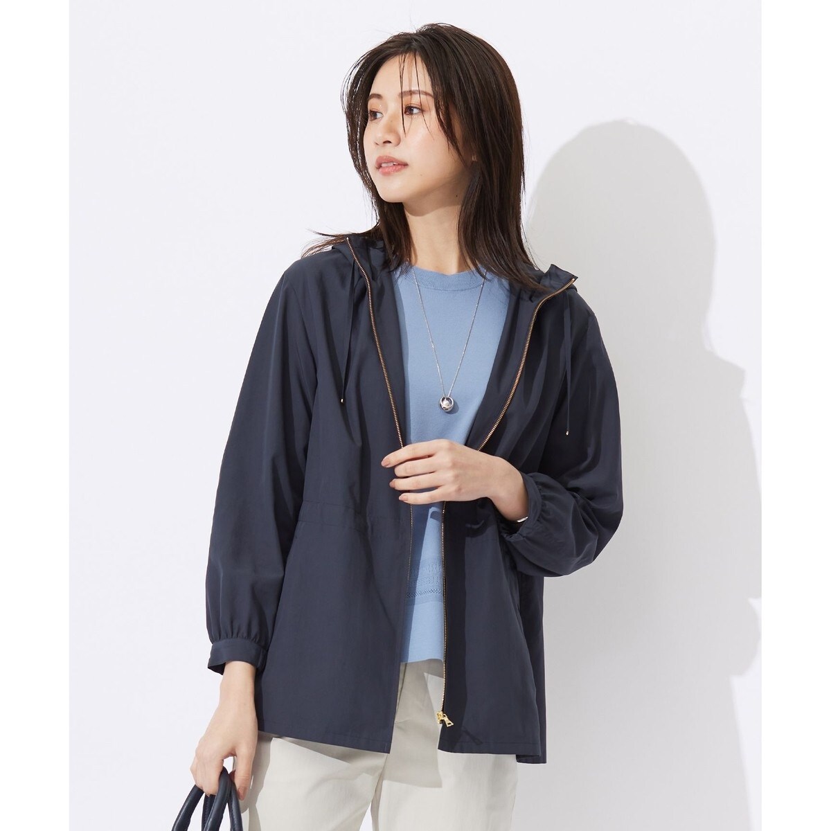 洗える】80/1スパンタイプライター フーデッド アウター | Jプレス(J