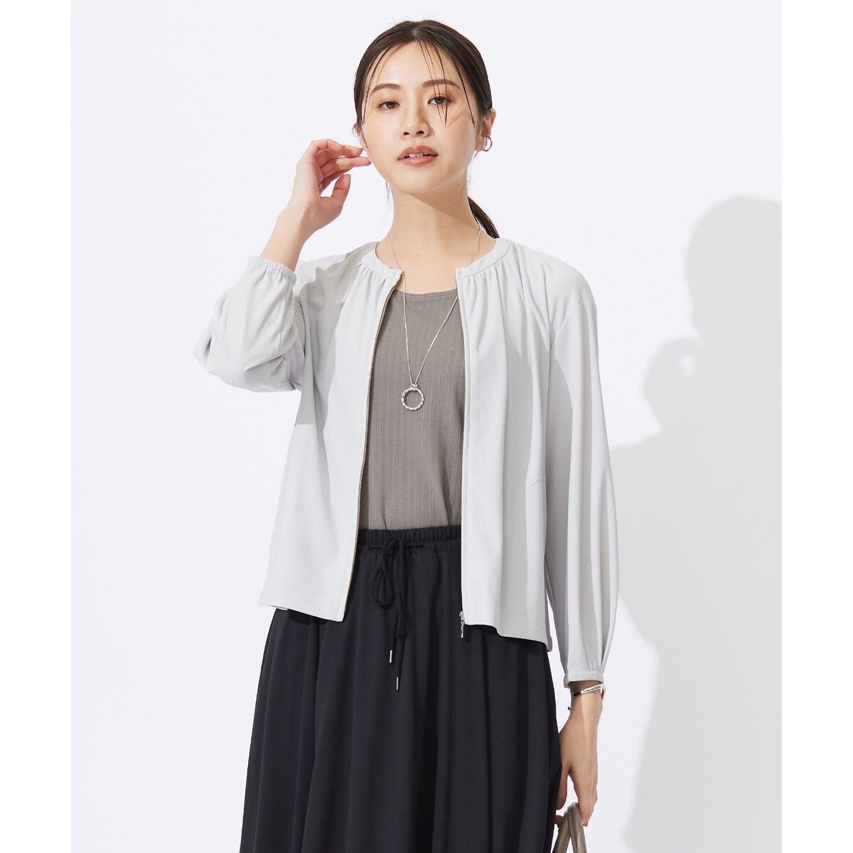 【J.press】シアー ブルゾン シアー ブルゾン / J.PRESS LADIES | ファッション通販 【公式