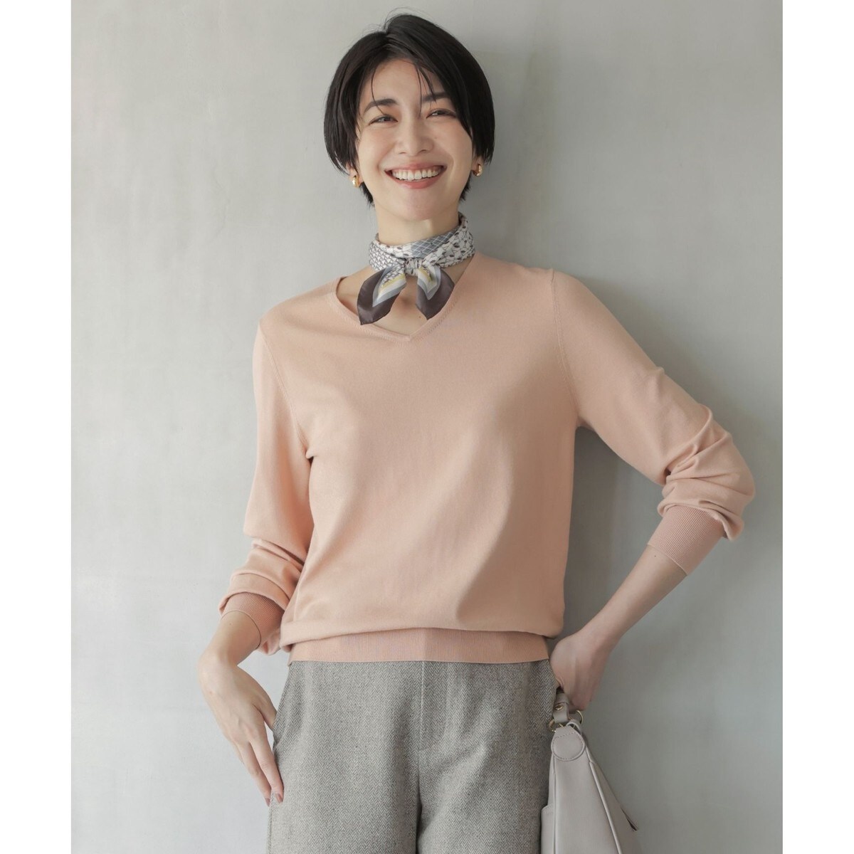 ご好評につき新色追加！・WEB限定カラーあり・洗える】PRINCE Vネック