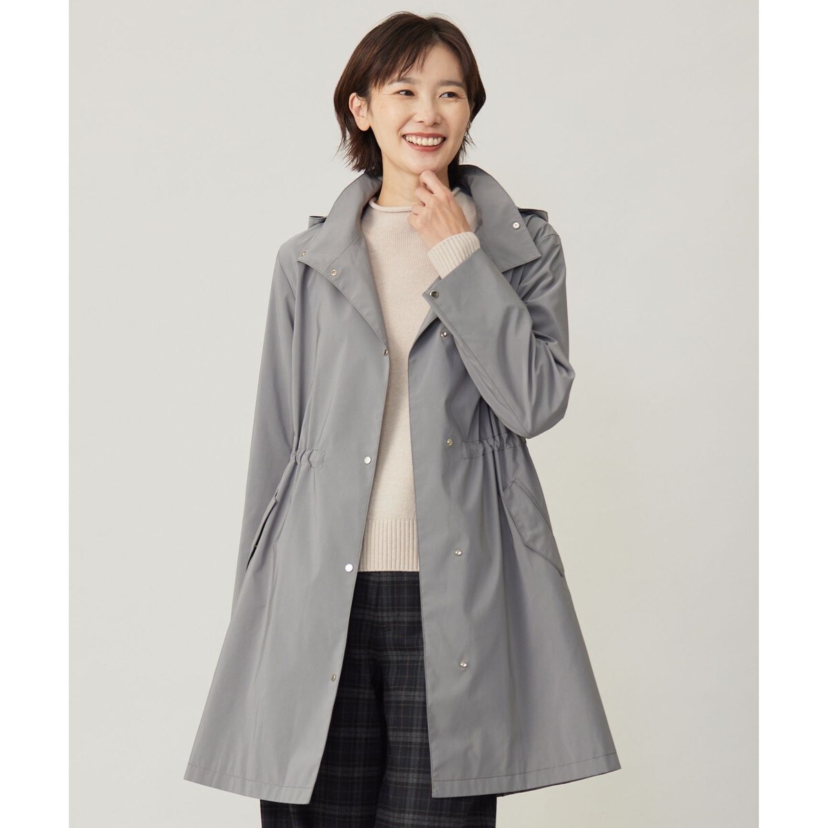 23区【中村アンさん着用】ショートモッズコート 23区 中村アンさん着用 ショート モッズコート ダウン ベージュ 38