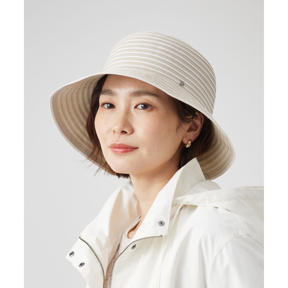 追加・WEB限定】2WAYレイヤーハット［接触冷感・洗える・撥水