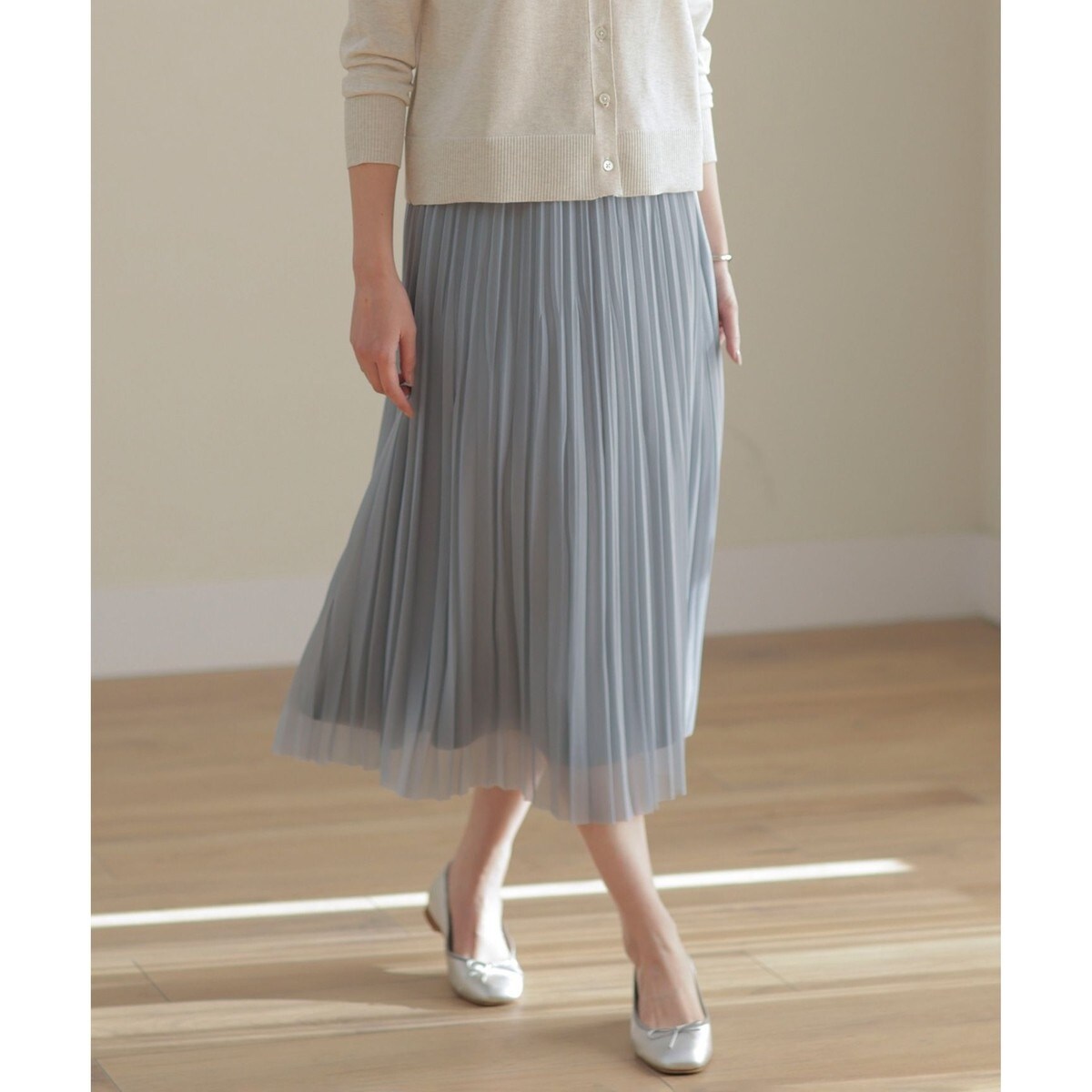 洗える】変形プリーツスカート | ラ・クープ(LACOUPE) | マルイウェブ