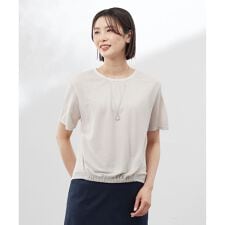 Ｊプレス(J.PRESS)の【洗える】ミラノ風天竺シアー カットソー