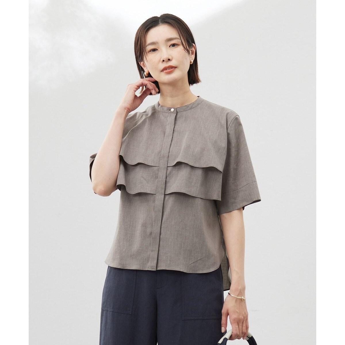 J.PRESS LADIES - Jプレス レースブラウス 白 Lサイズ 未使用