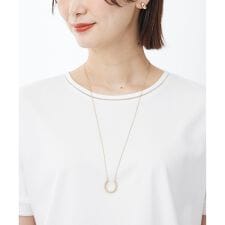 リバーシブルツイストネックレス