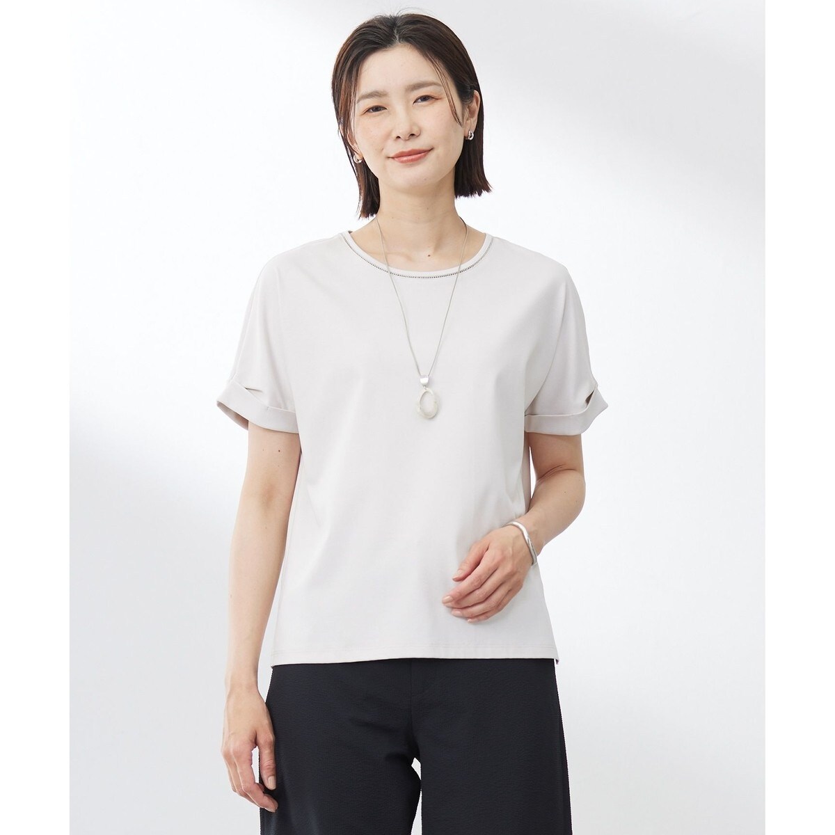 WEB&一部店舗限定カラーあり】オーガンジービスチェコンビ