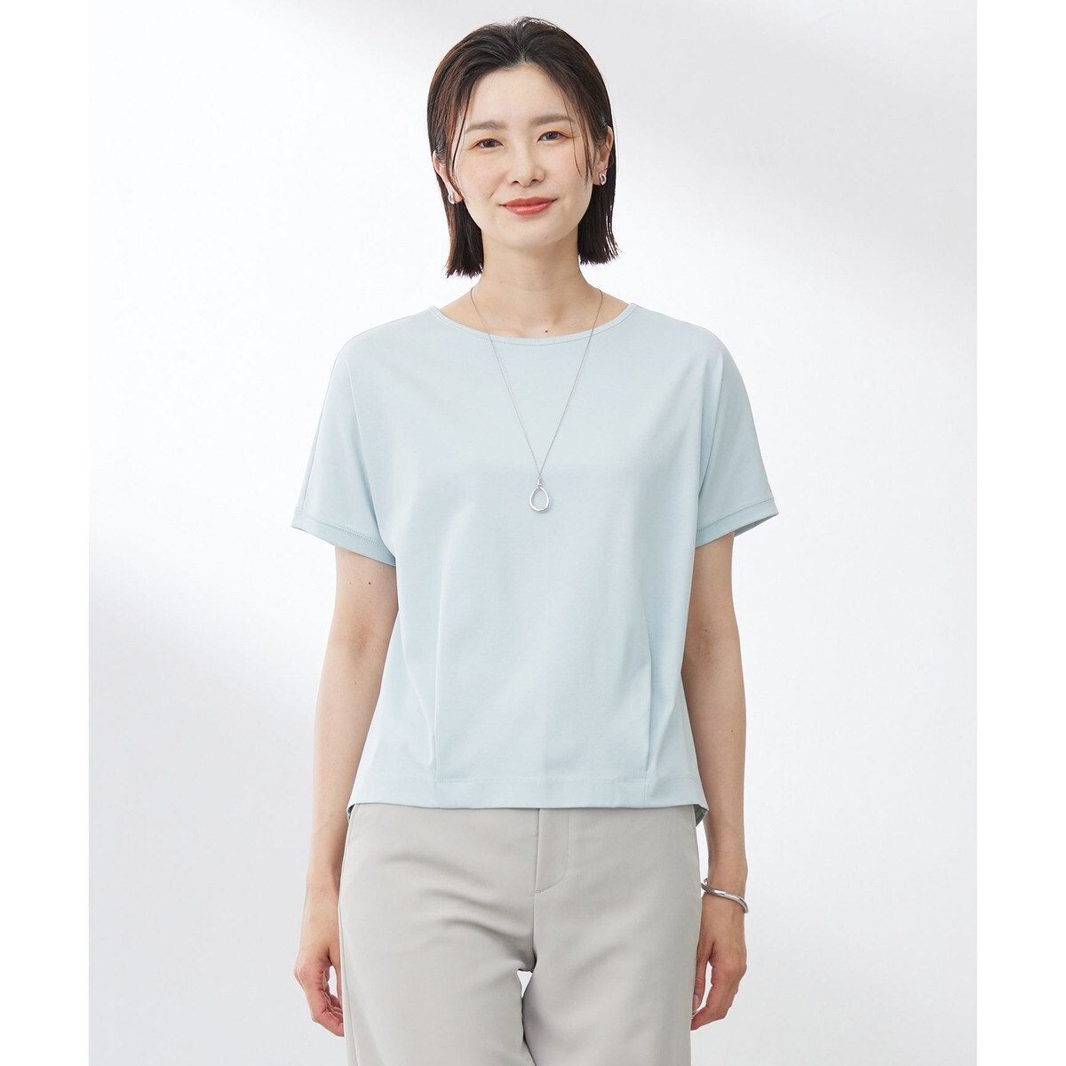 tシャツ 「WEB限定カラーあり・洗える」スムースジャージー カットソー レディース J.PRESS tシャツ 「WEB限定カラーあり・洗える」スムース