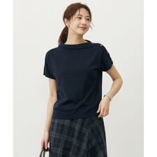 【洗える・抗菌防臭】COTTON POLYESTER 襟付き ニット