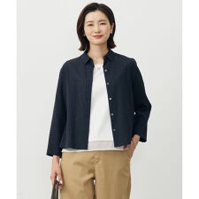 【洗える・吸水速乾】トリオシアーチェック シャツ