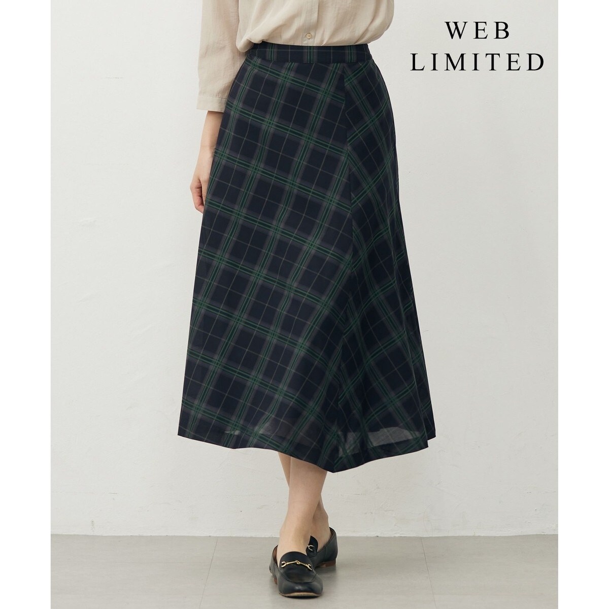 【♪J. PRESS LADIES スカート♪】13号　セット J.PRESS YORK STREET デニムスカート 「WOMEN」ソフトデニム