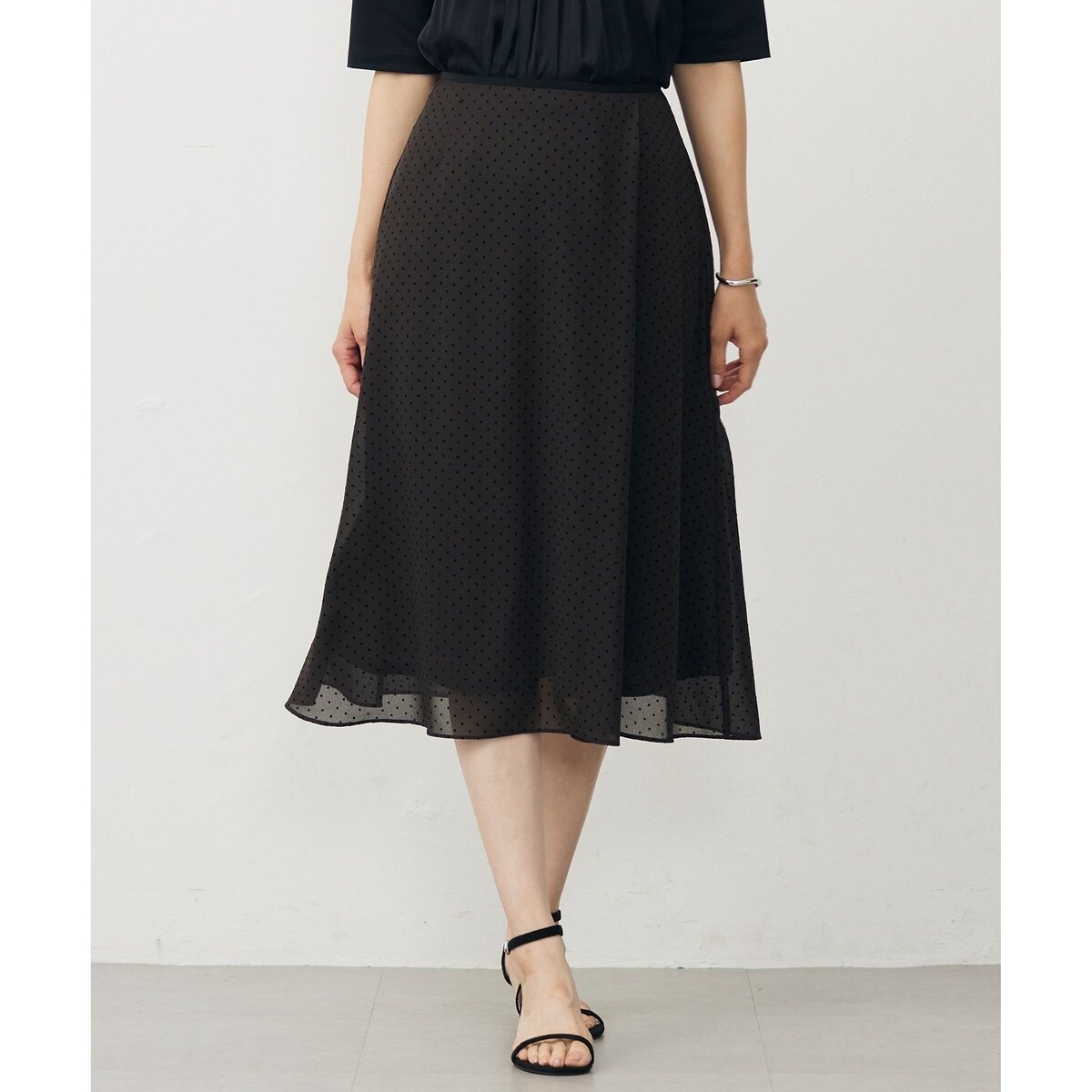 J.PRESS LADIES （Jプレス）スカート　新品 6F J.PRESS LADIES】春夏におすすめ！シースルースカート | J