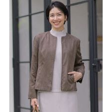 ライトマイクロスエード ブルゾン