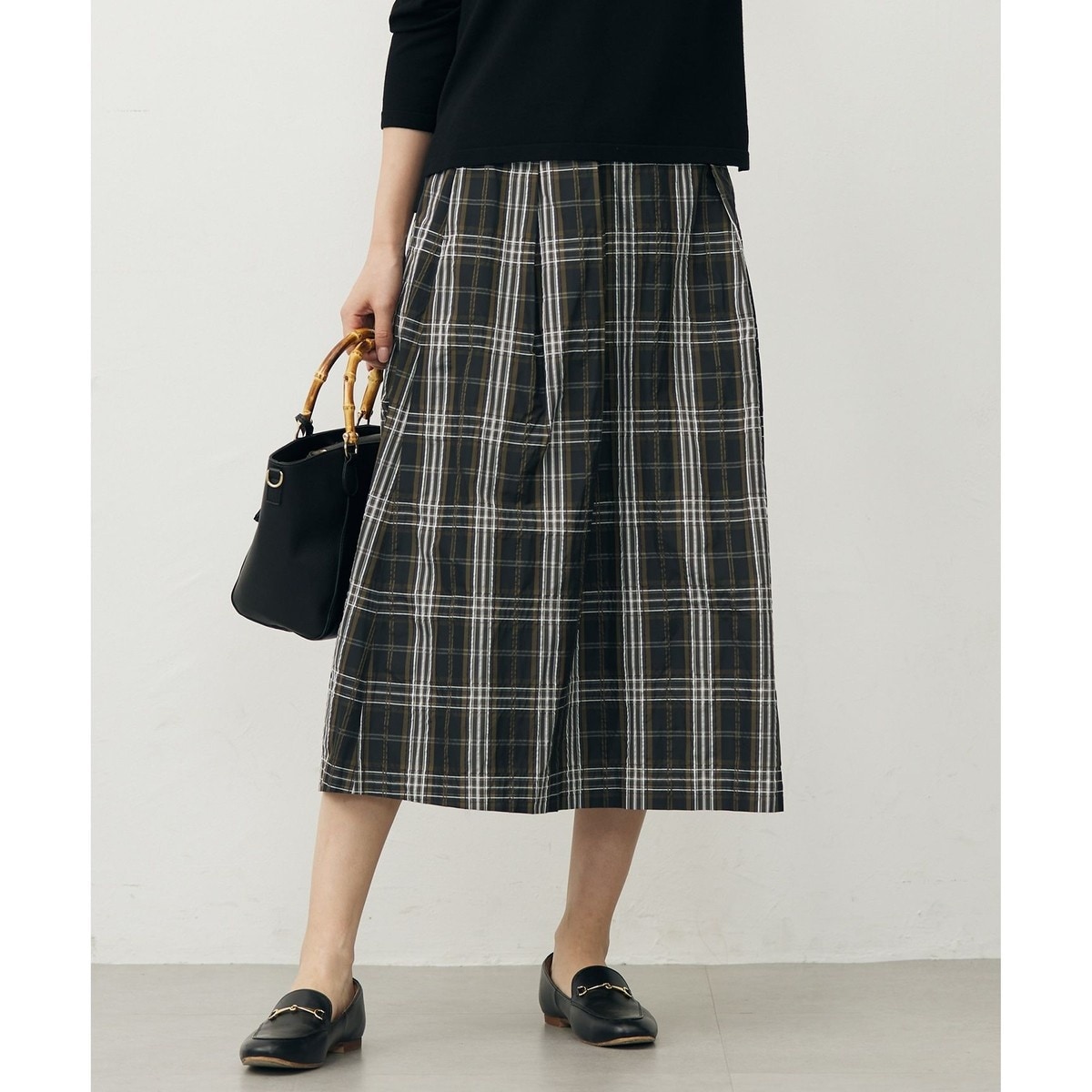 J.PRESS LADIES （Jプレス）スカート　新品 J.PRESS / ジェイプレス （レディース） ロング・マキシ丈