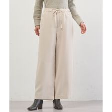 ピーチポプリン ワイド パンツ