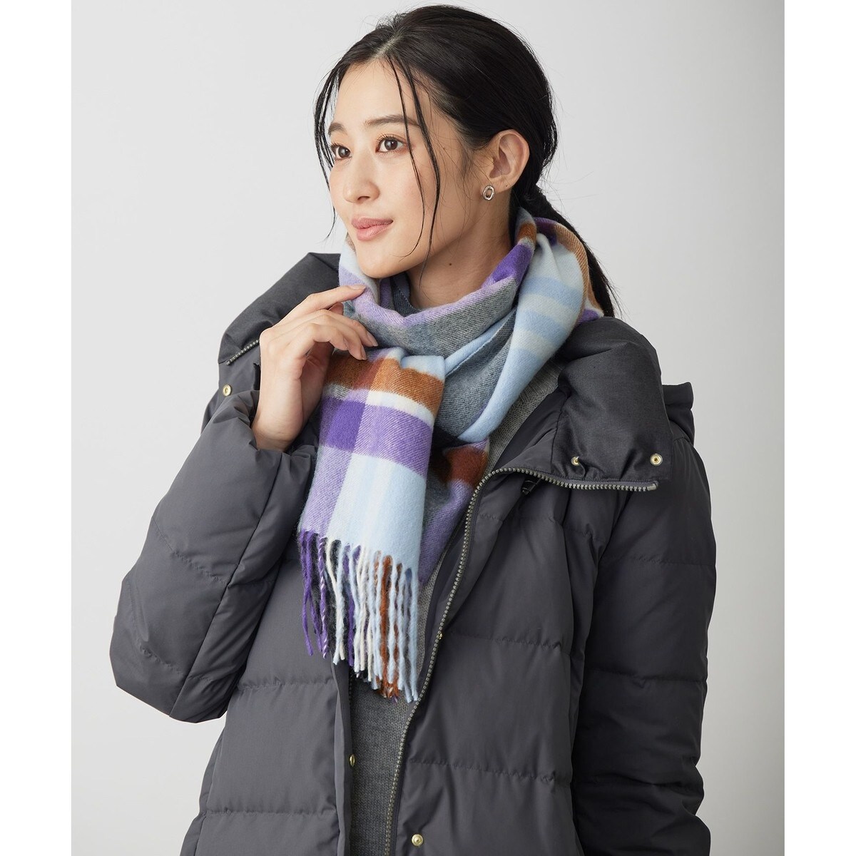 リバーシブル シグネチャー カシミヤ マフラー | コーチ(COACH