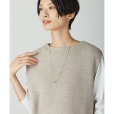 コンビチェーン ラリエット ネックレス