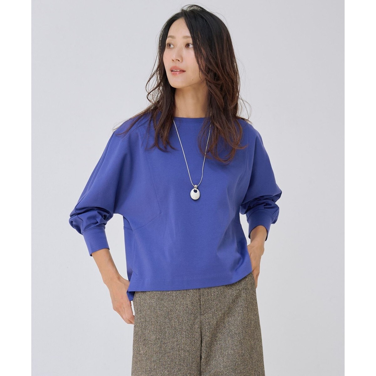 さらさらコットンKONAYUKIテレコ プルオーバー | コムサ(COMME CA