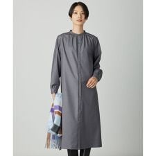 【洗える・UVケア】ギャバストレッチ ワンピース