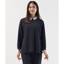 Ｊプレス(J.PRESS)の【セットアップ対応・2way】セラテリーダブルクロス ブラウス