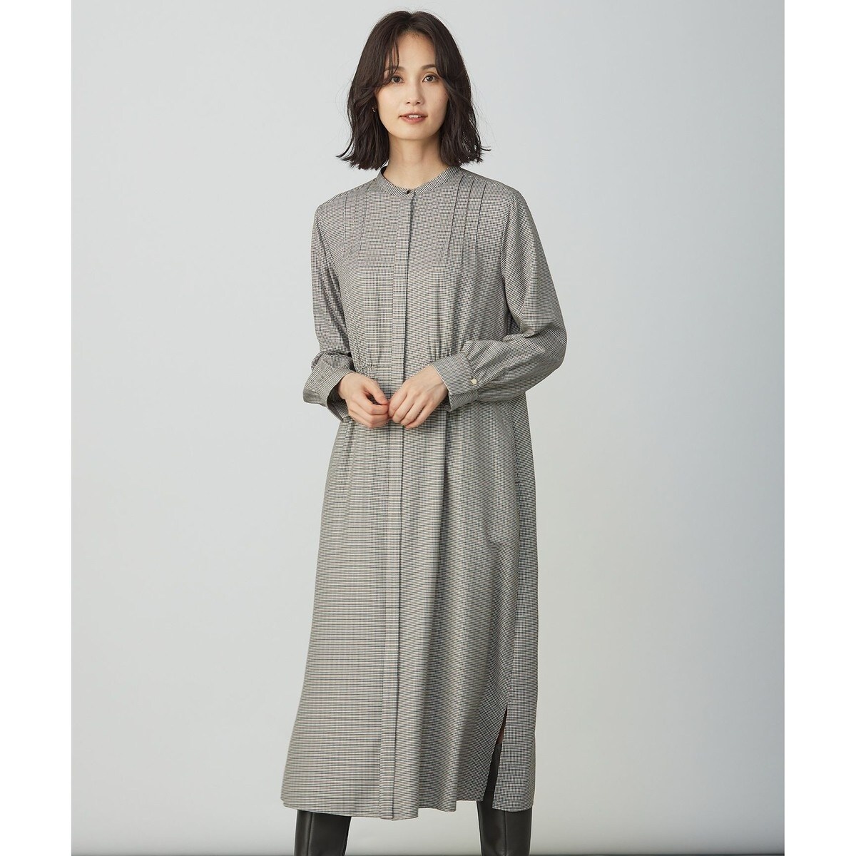 サイロチェック ストライプ ワンピース | Jプレス(J.PRESS) | マルイ