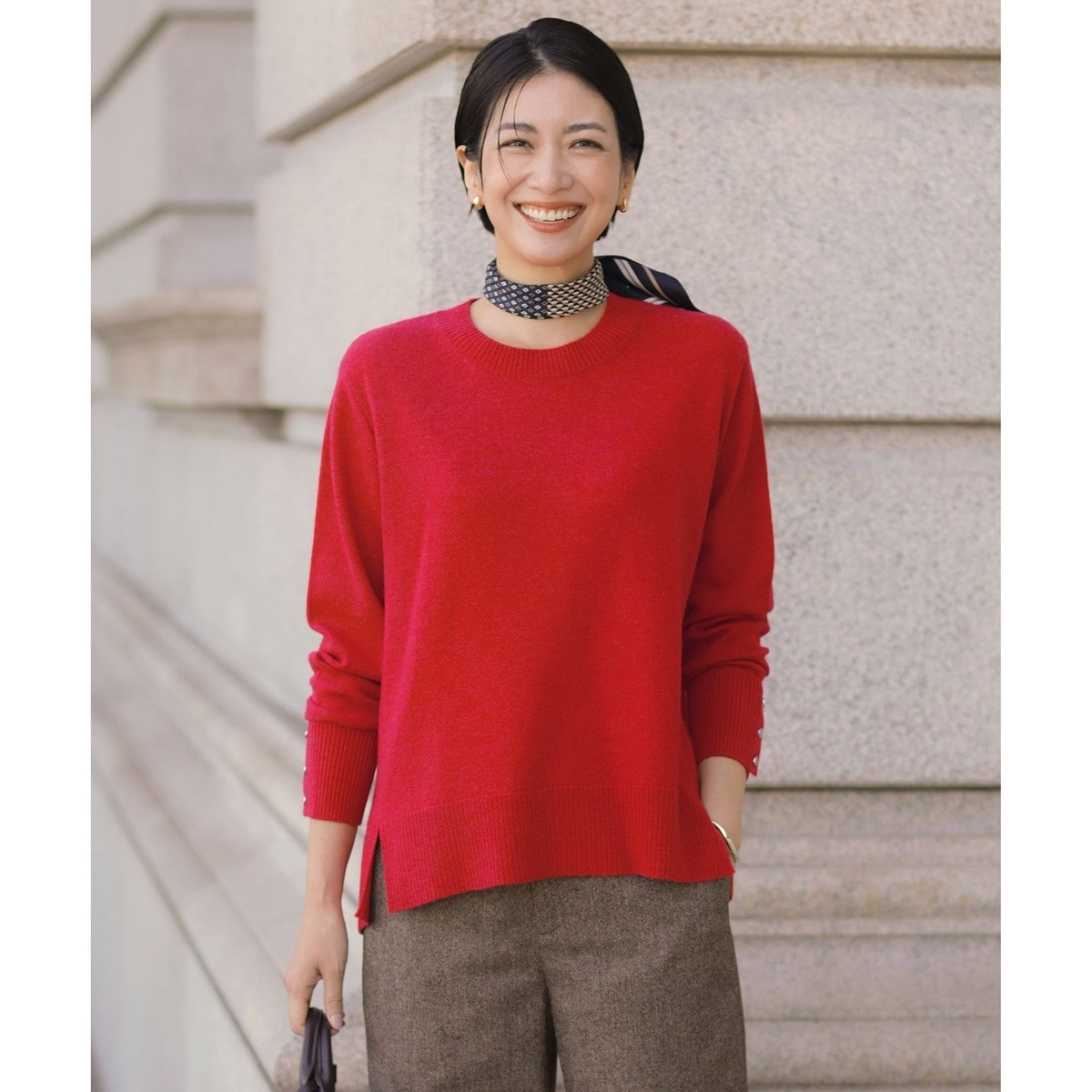CASHMERE BLEND クルーネック ニット | Jプレス(J.PRESS) | マルイ