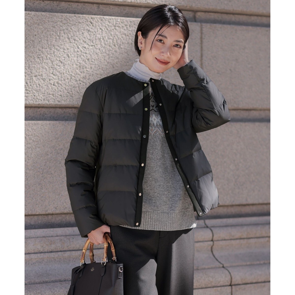 ユニセックス』Quilted short coat | かぐれ(kagure) | マルイウェブ