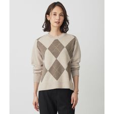 CASHBIT NEO アーガイル ニット