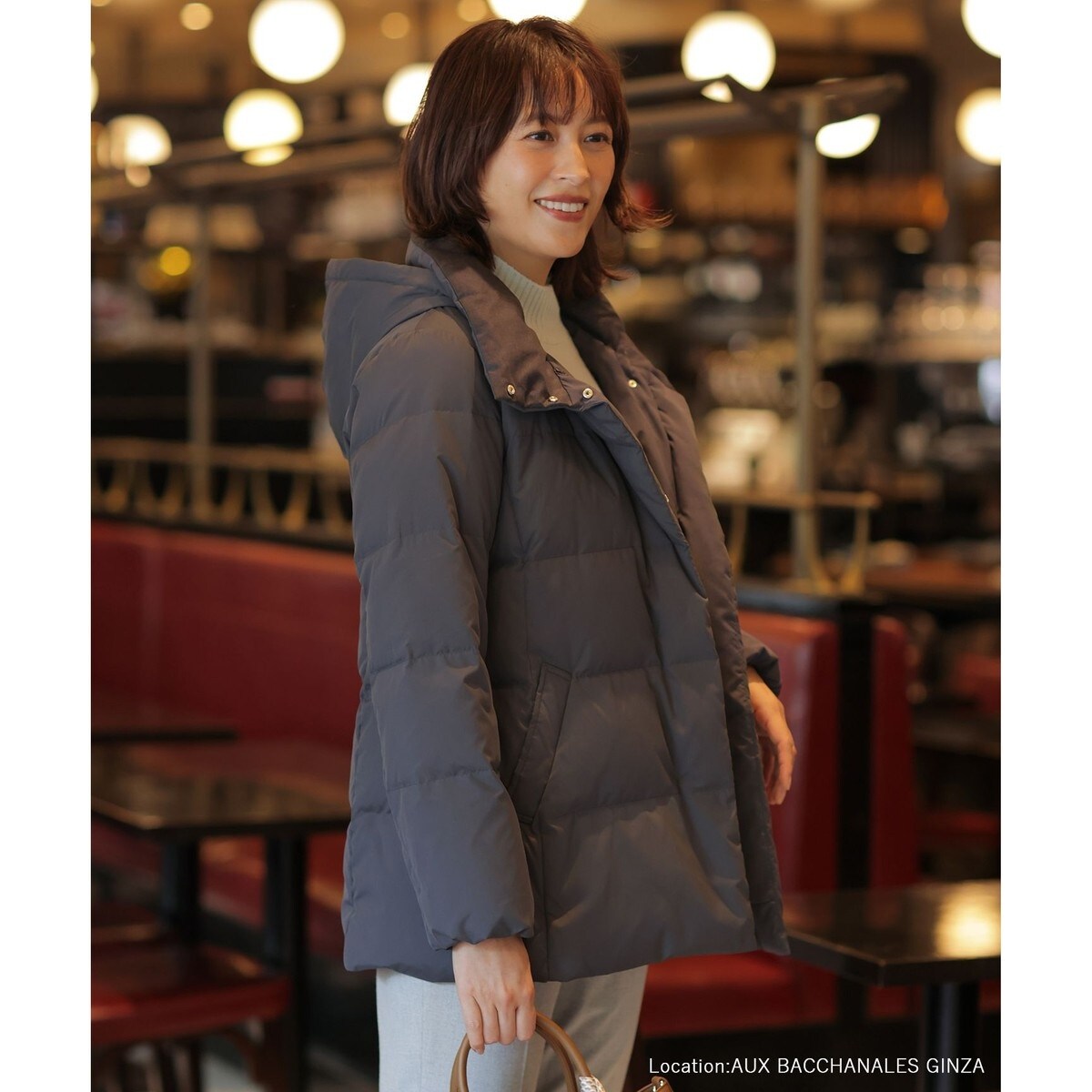 LIMONTA】Thin Down（シンダウン） ハーフコート | ロペ(ROPE